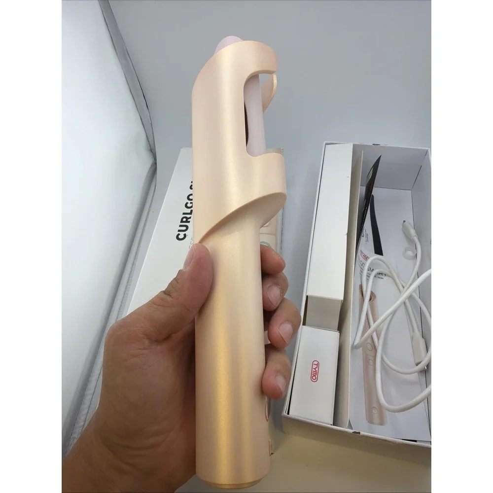 TYMO Cuelgo Smart Cordless Auto Iron 1 Inch Pink New Open Box / Never Used